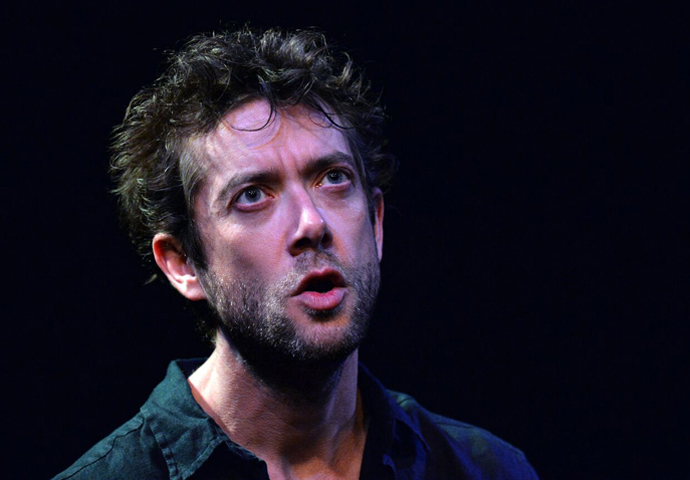 Review: Borders, at Arcola Theatre Graham O'Mara as Sebastian Nightingale2_photo Steve Ullathorne