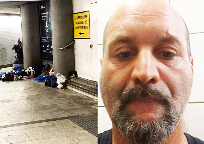 Gyula, latest rough sleeper to die in Westminster underpass Gyula Remes