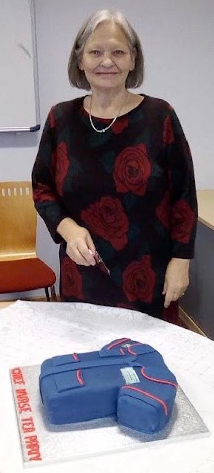 Whittington nurse’s 47-years of service honoured Wendy Gaughan (2)