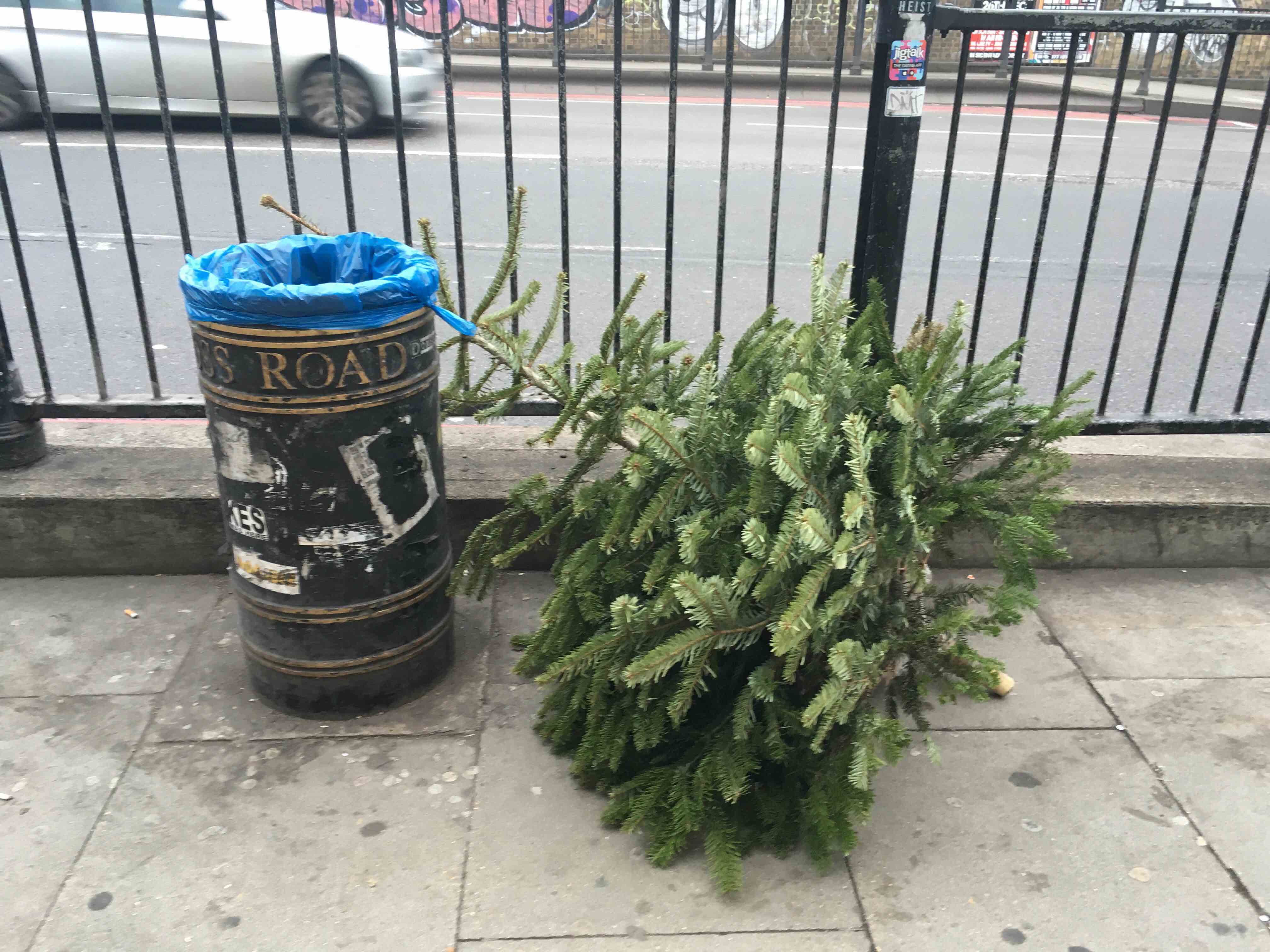 ‘Don’t flytip your Christmas tree’ warns Islington council Islington