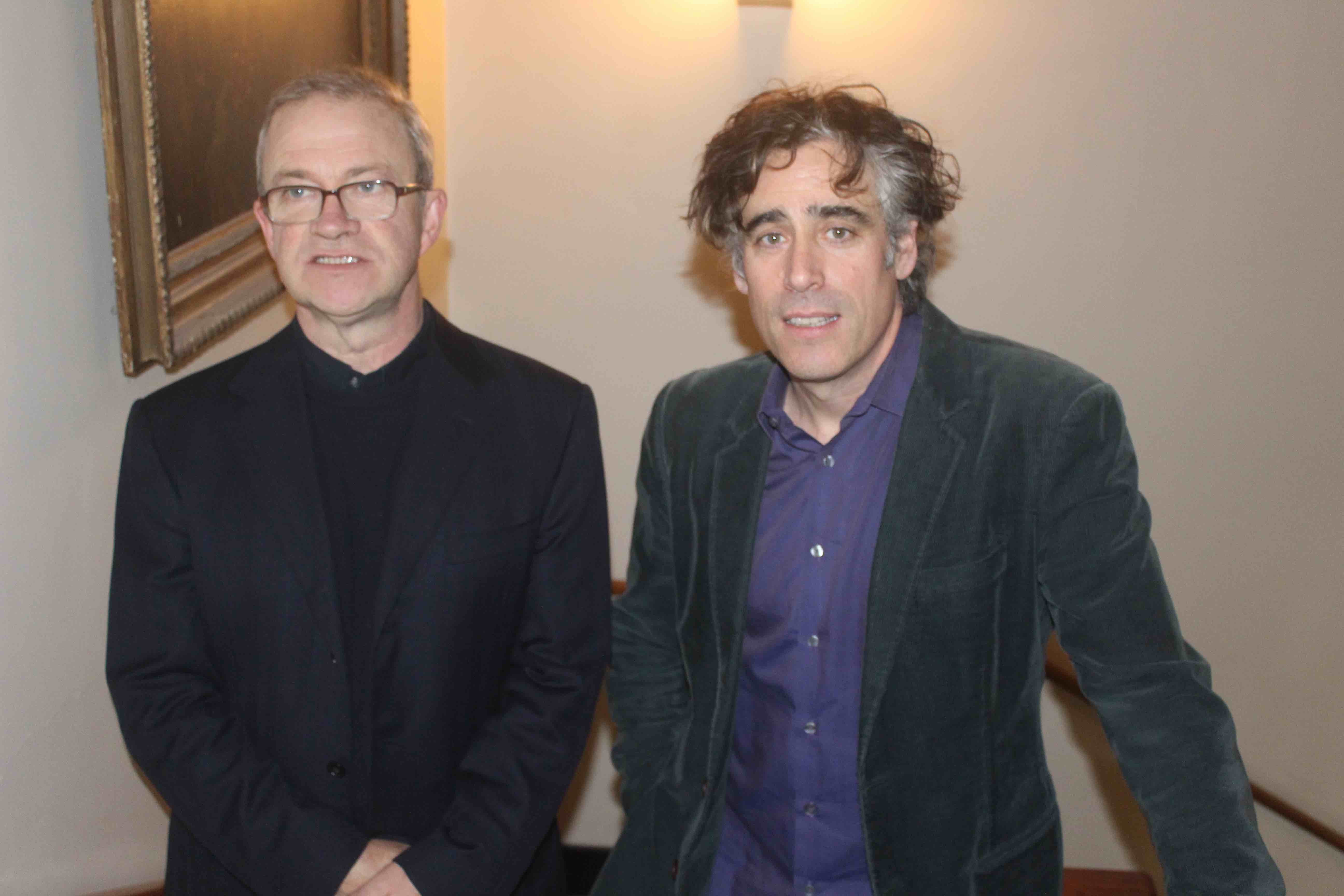 Actor objects to ‘enormous’ fans Harry Enfield, Stephen Mangan