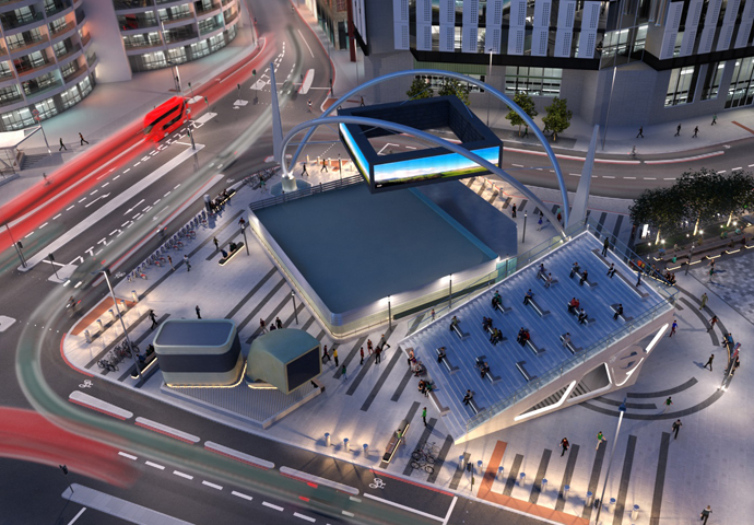 Old Street roundabout revamp ‘dangerous’ for disabled travellers Old Street new 2