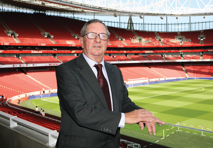 Chairman at helm during Arsenal’s years of triumph Peter Hill-Wood