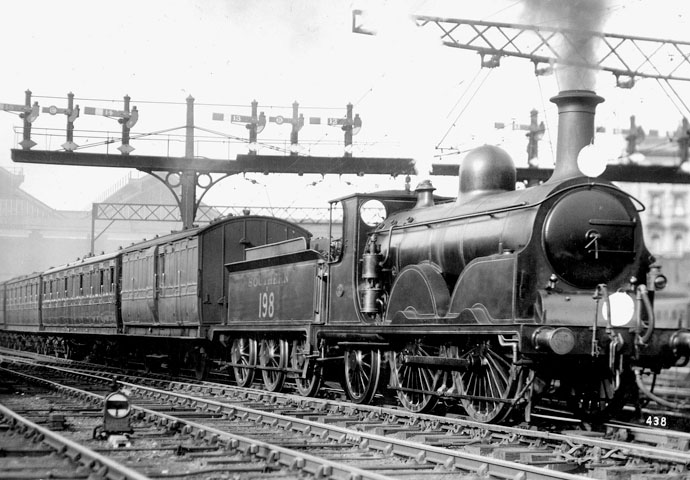 Train historian’s Southern exposure Stroudley B1 Gladstone class steam train