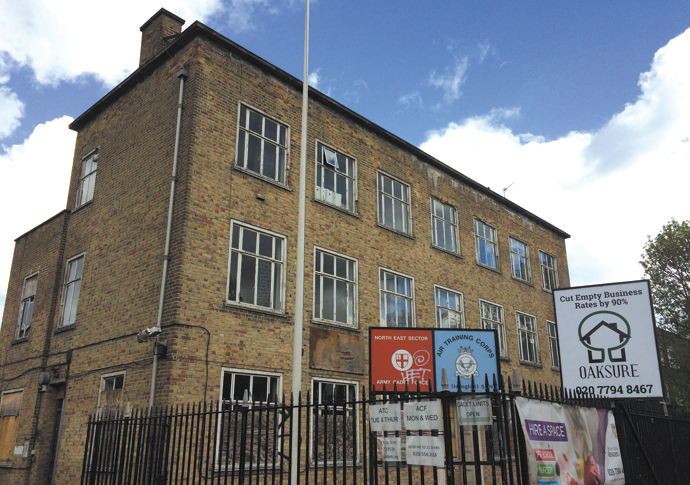 Territorial Army base_Pentonville Road