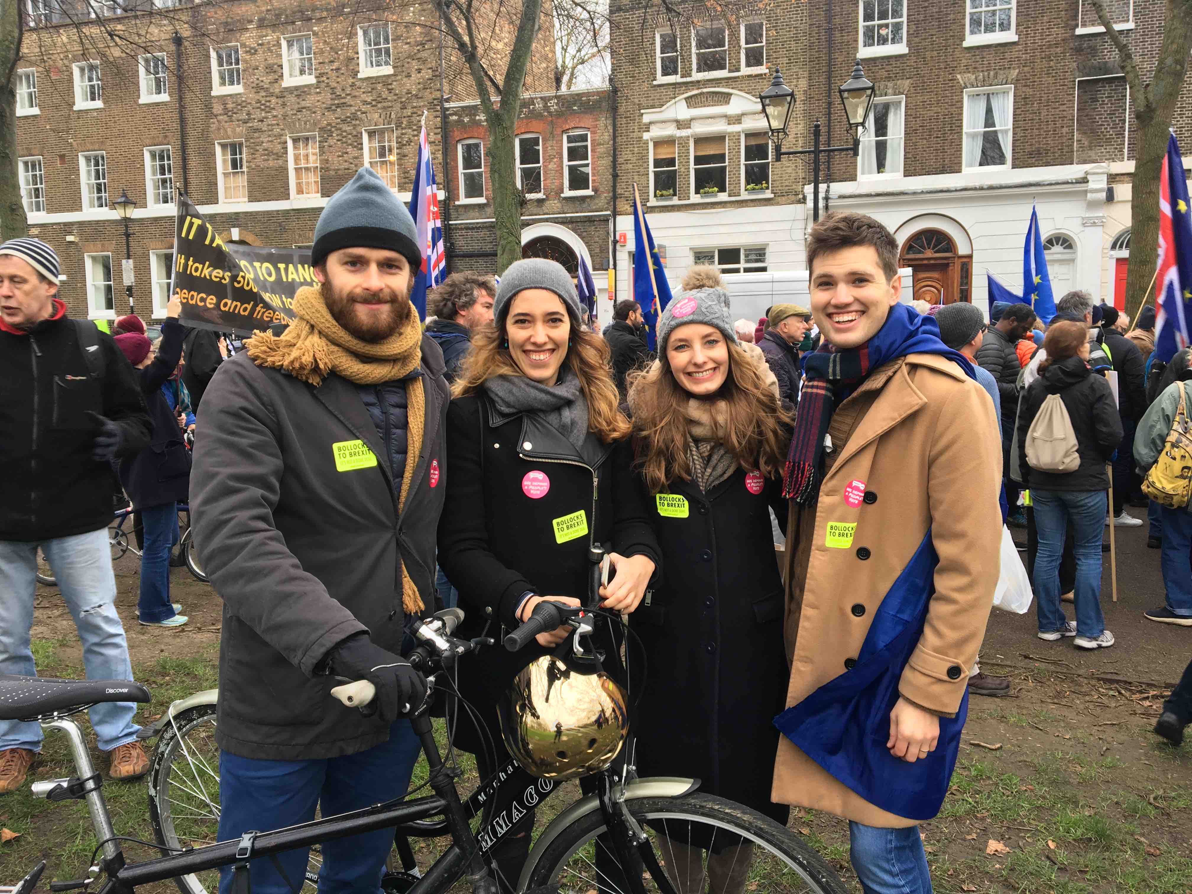 Hundreds march down Islington streets calling for second Brexit referendum brexit 1