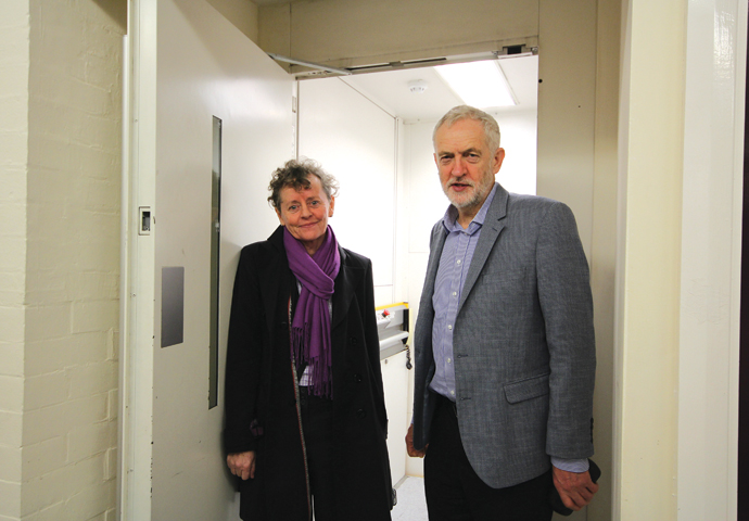 Julie Keylock Jeremy Corbyn