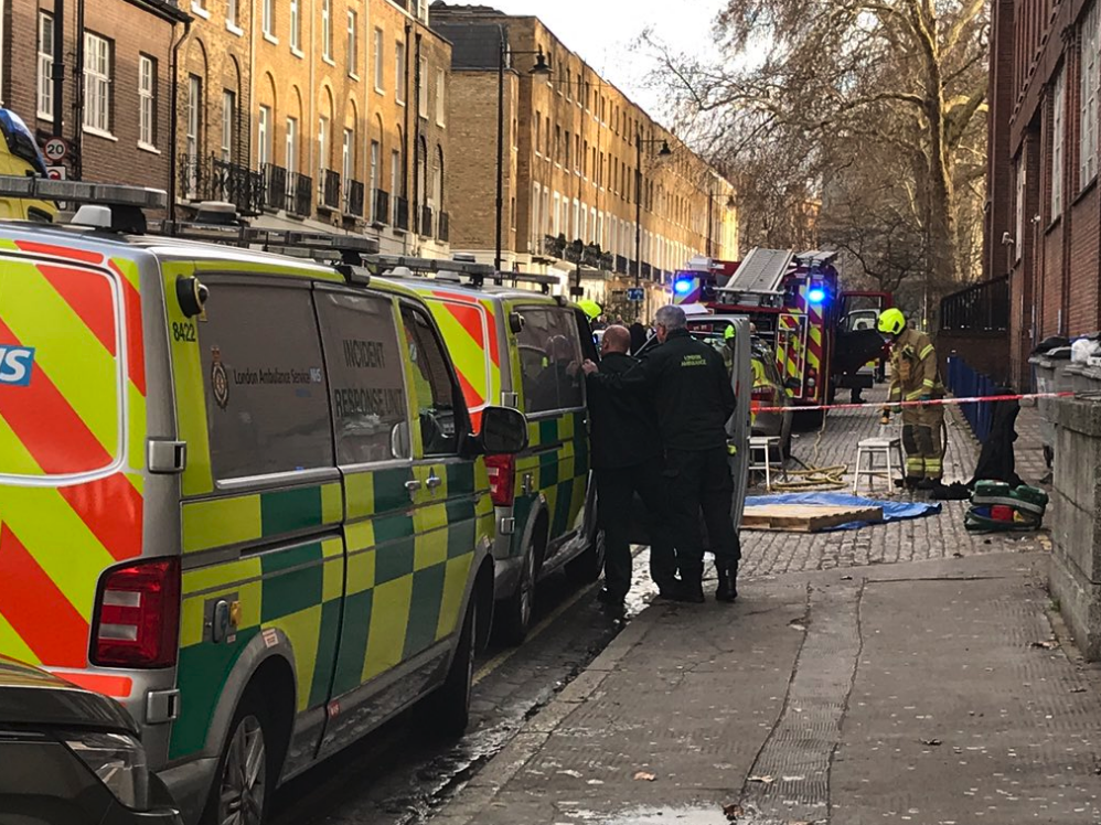 Two men found with ‘acid attack’ injuries in King’s Cross Crestfield Street