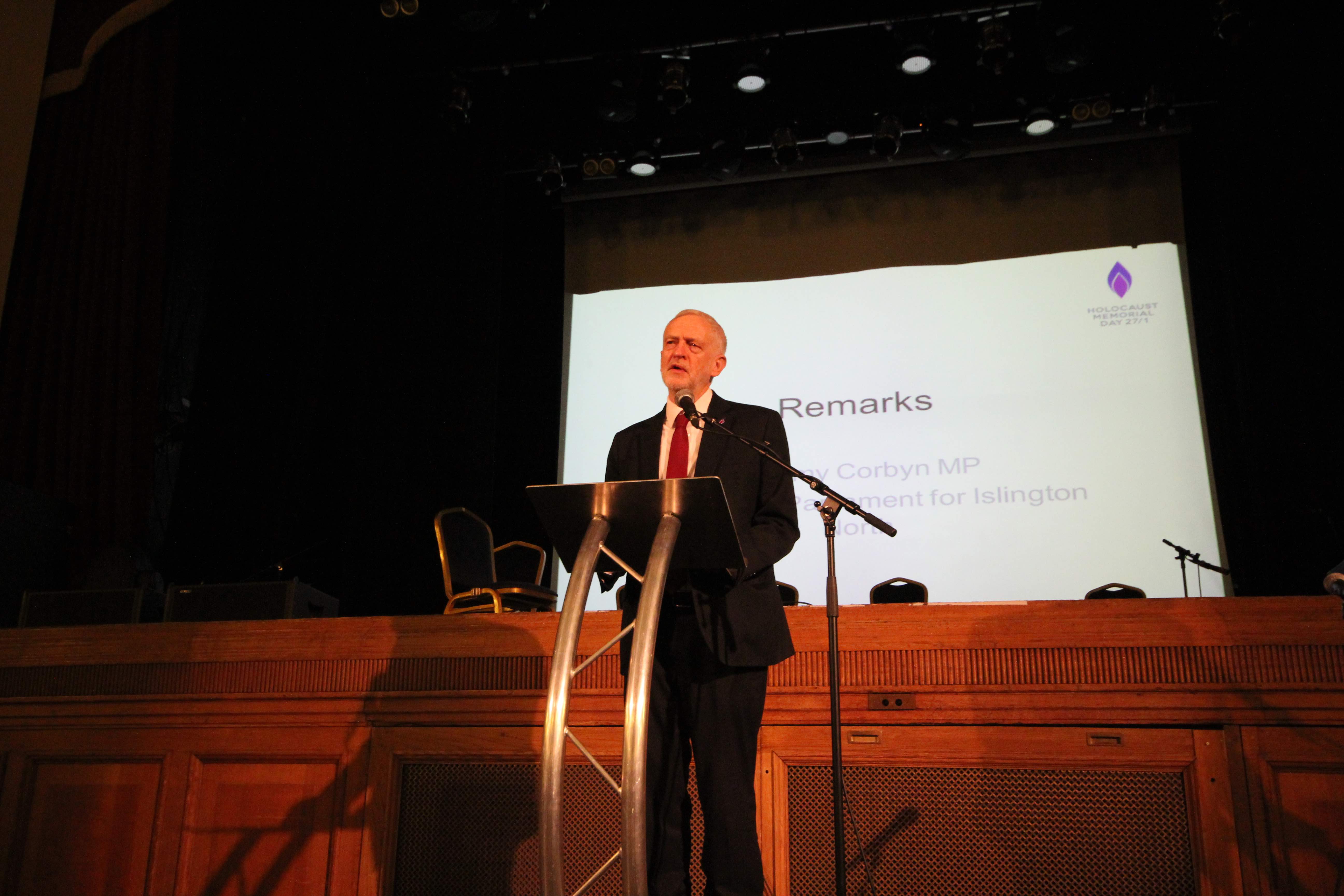 Jeremy Corbyn: “Do not allow anti-semitism to rise” Jeremy Corbyn