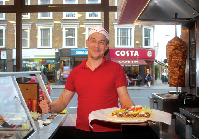 Archway takeaway’s recipe for staying slim? Tuck into a kebab a day Cayko Angelov