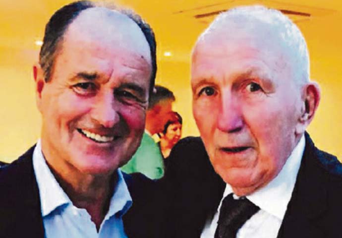 George Graham and Theo Foley