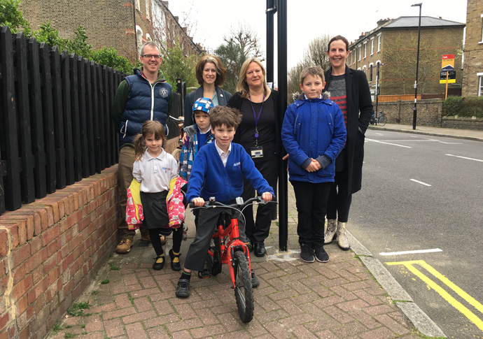 Rush-hour traffic is banned outside seven Islington primary schools Schools traffic ban