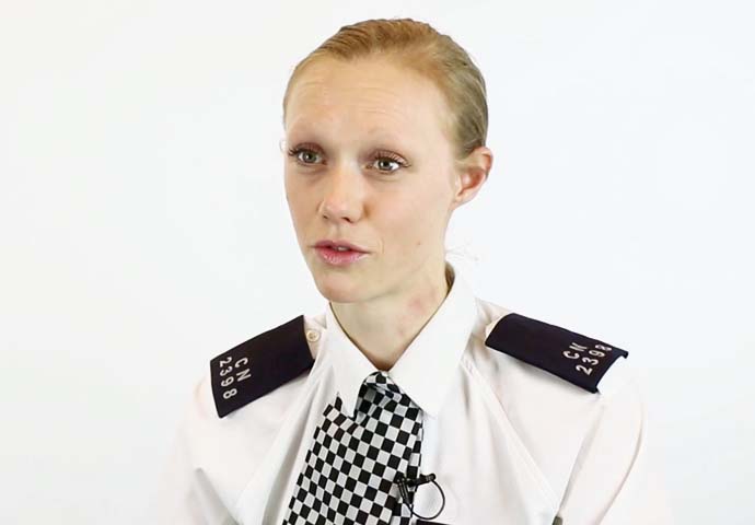 Hero cop who tackled hospital ‘gunman’ is up for bravery award Stevie Bull Screen Shot 2019-02-28 at 13.30.50