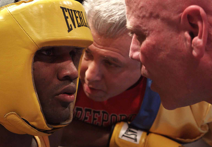 Titus-and-Coach-Joe-corner-Barclays-Center-finals