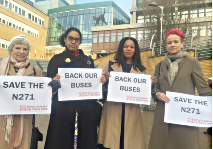 TfL backs down on plans to cut N271 and 19 buses Bus campaign councillors