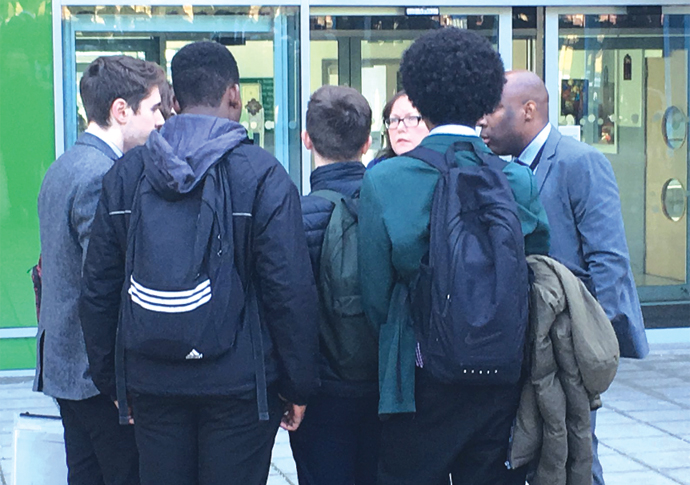 Striking pupils warn they are ready for fresh walkout St Aloysius Head and pupils