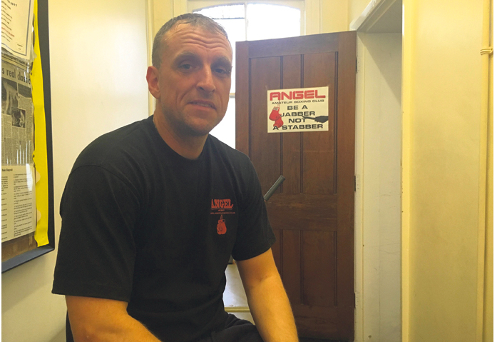 Coach tells of fears for youngsters if Angel boxing club loses its home Stan Hanson