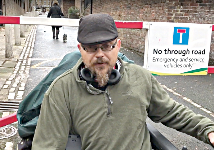Barred! Islington wheelchair users are blocked by new gate Andy Greene