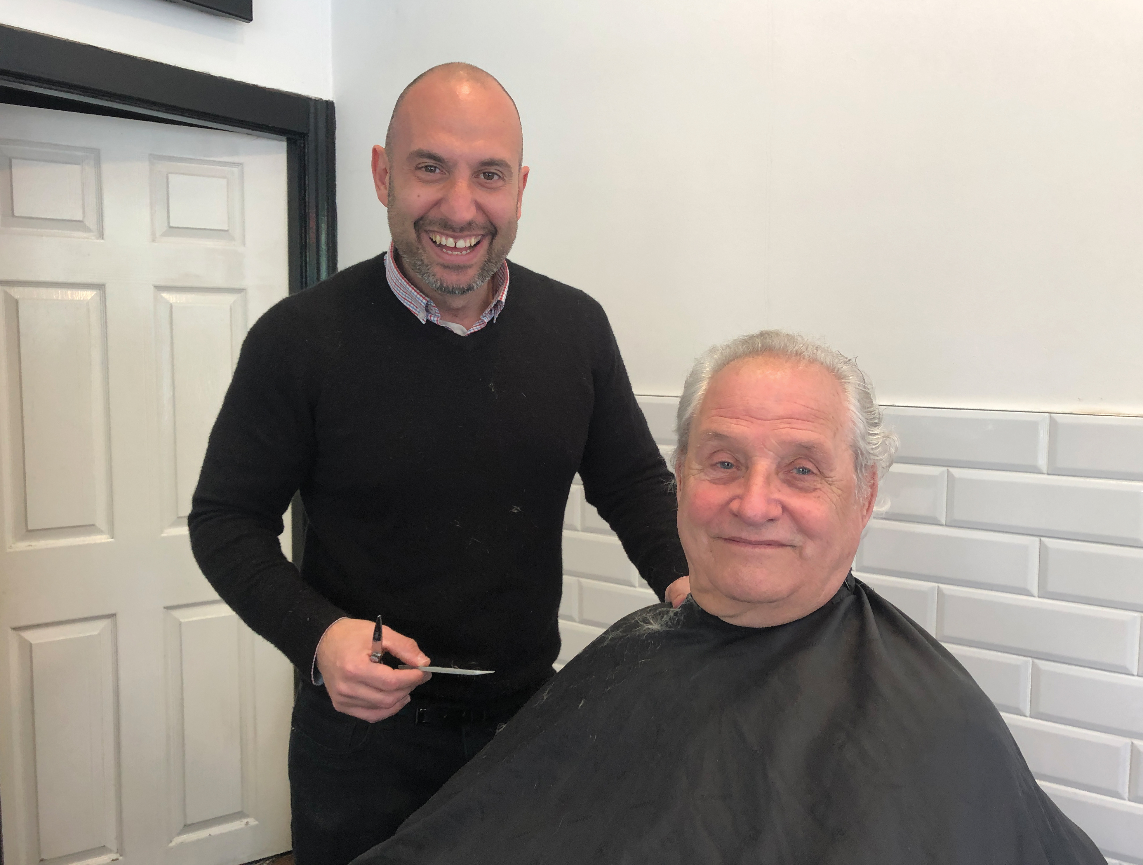 50 years of barber shop that offers coffee, chat and a trim Antony Michael