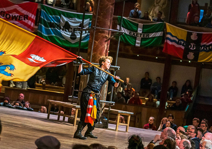 Review: Hotspur/Falstaff/Harry of England, at Shakespeare’s Globe Michelle Terry in Henry IV