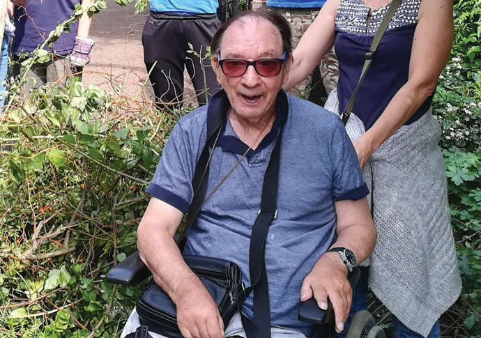 Ron, community garden’s ‘heart and soul’ Ron Barrow
