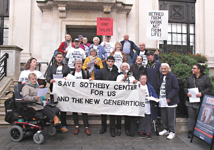 Sotheby Mews Day Centre campaigners