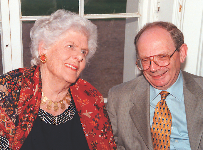 isaaman with Peggy Jay