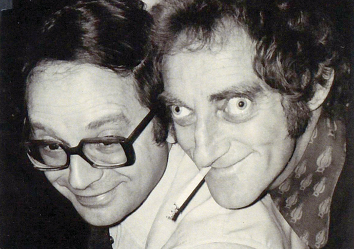 Gerald Isaaman and Marty Feldman