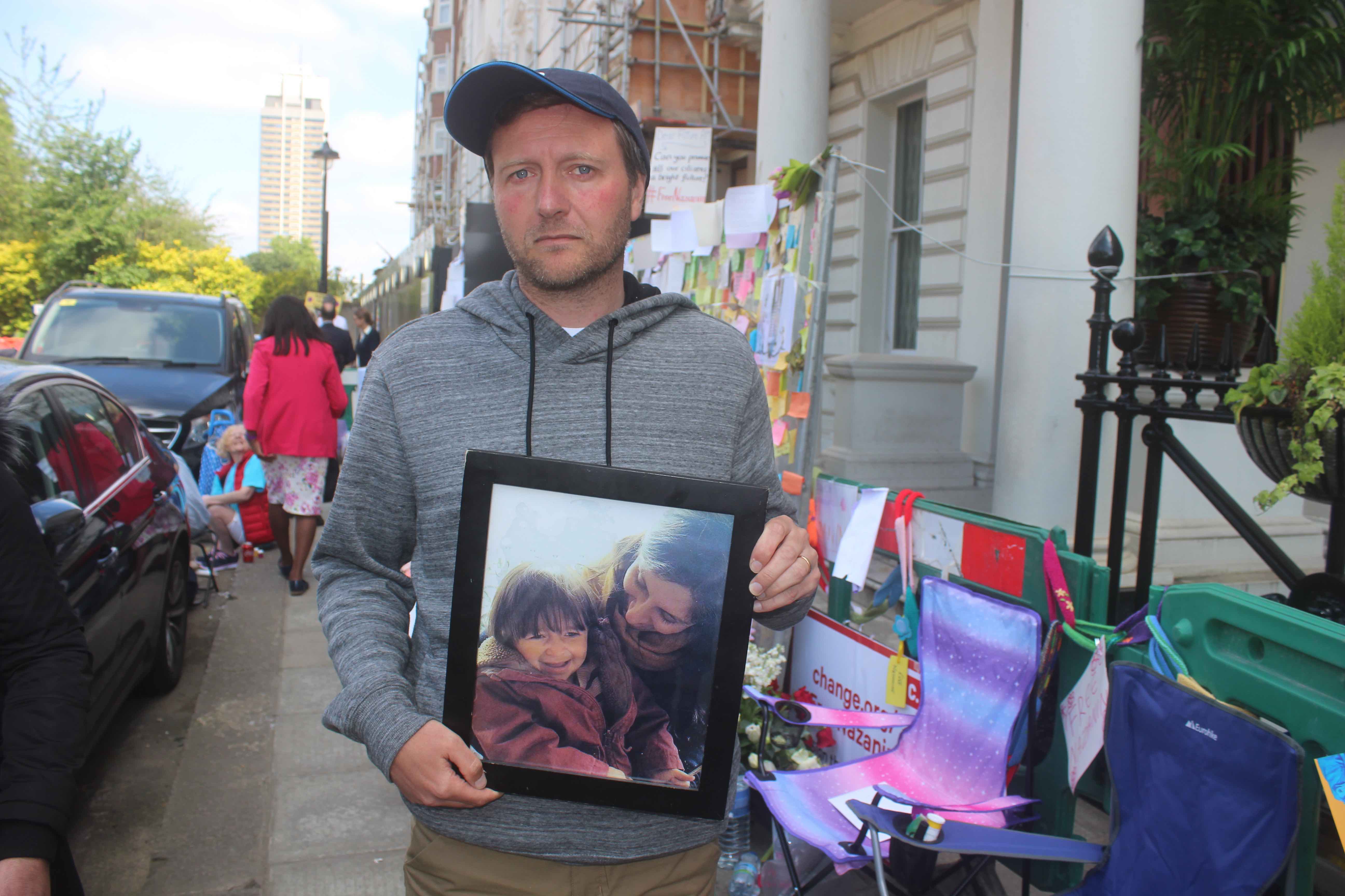 Richard Ratcliffe hunger strike