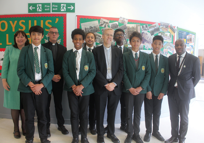 Class act! Islington’s St Aloysius’ RC College chalks up 140 years St Aloyisius