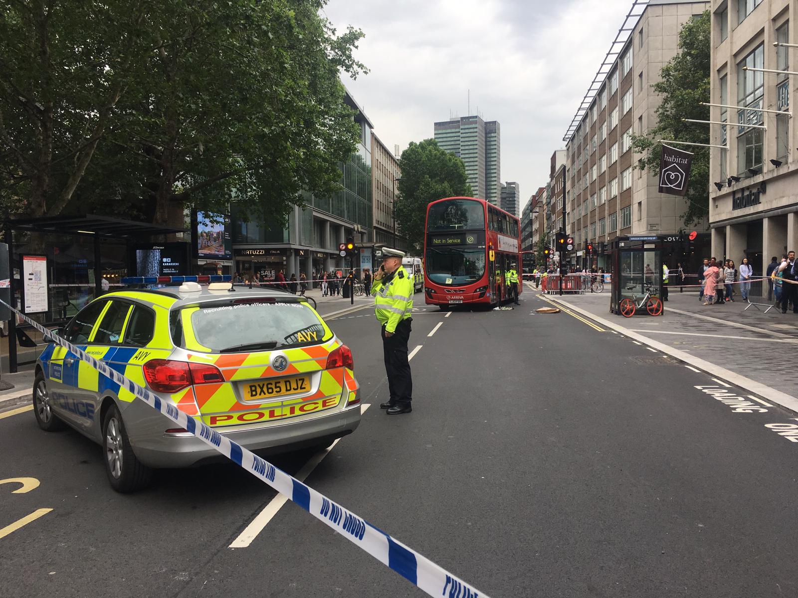 Man hit by bus in Tottenham Court Road Islington Tribune