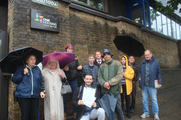Neighbours join ‘Section 21’ appeal at housing association’s offices camden 2019-06-12 at 22.09.41