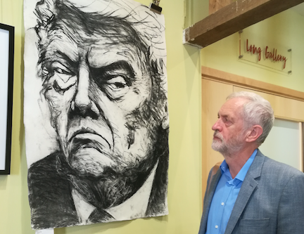 The closest Corbyn came to Trump this week? cnj 2019-06-05 at 21.53.42
