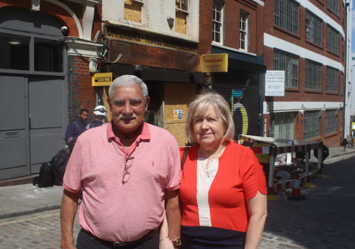George Cassar and wife Pauline