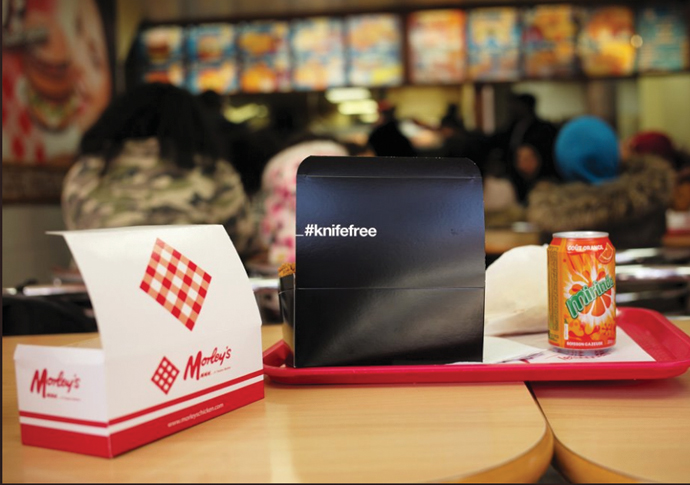Former youth chief backs anti-knife crime chicken boxes Chicken box