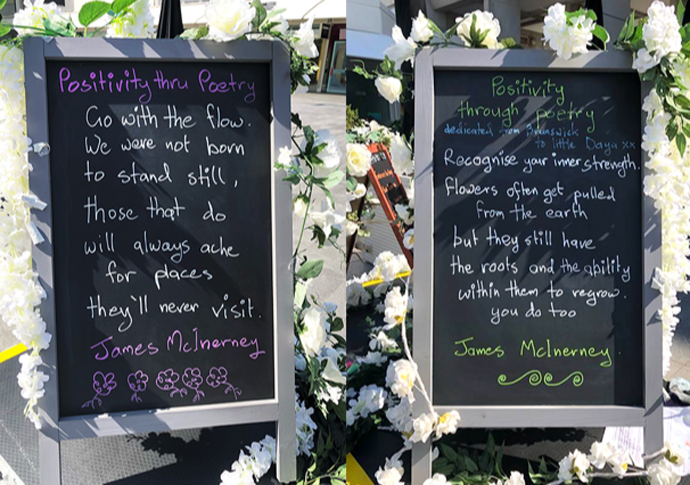 The Brunswick Spreads Positivity Through Poetry Positivity through poetry