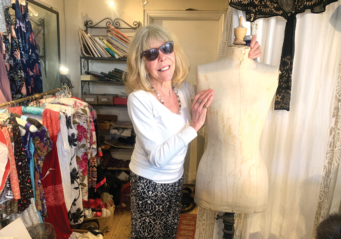 1918 jacket is stolen from Camden Passage clothes shop Annie Moss