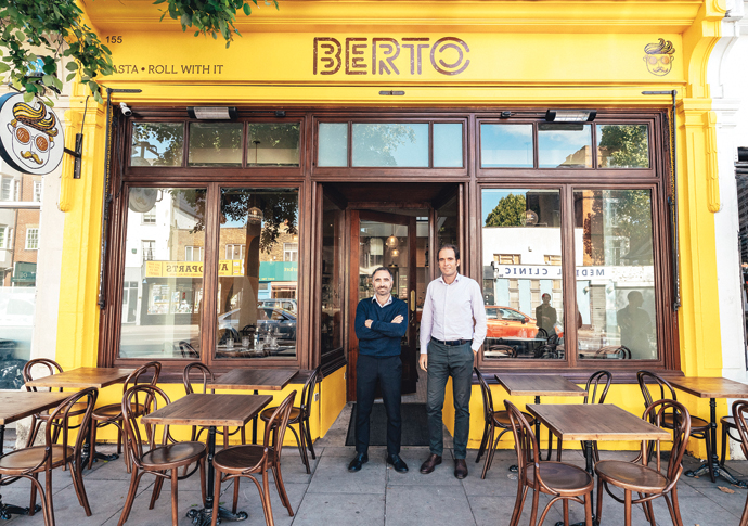 Roam to the Holloway Road Berto Pasta Eating out