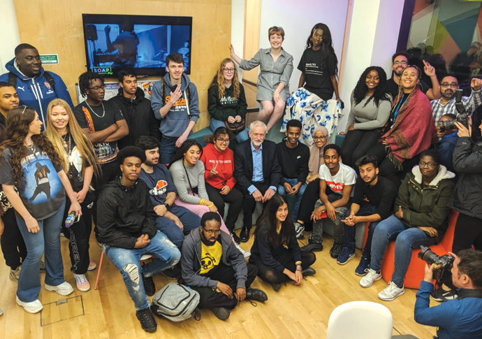 Corbyn pledges youth services cash Corbyn youth