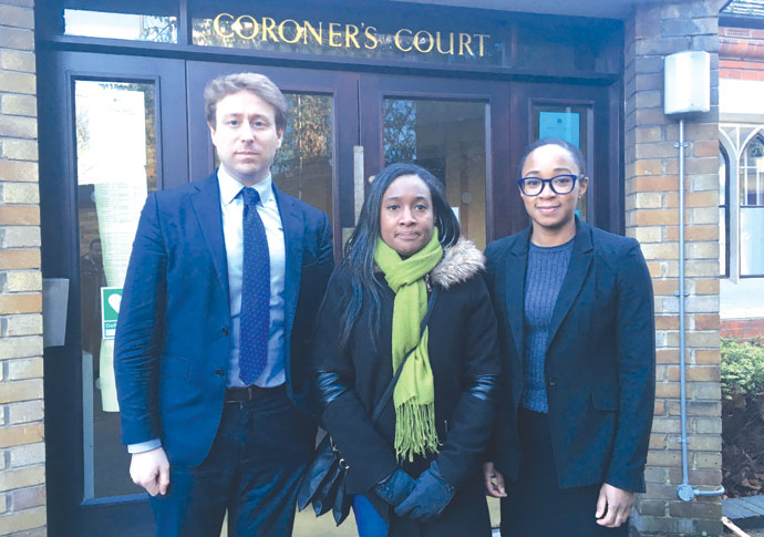 Pentonville cell death prompts call for better enforcement of reccomendations Tyrone Givans mother Angela Augustin Adam Wagner and Chanel Dolcy