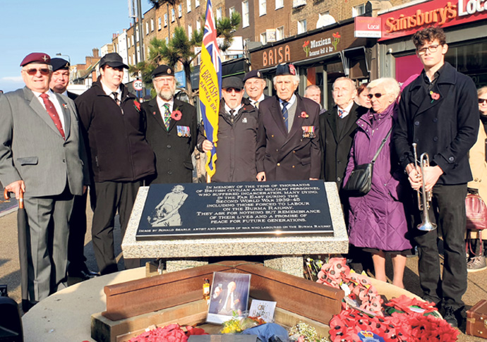 Remembrance events matter Far East memorial - remembrance Sunday