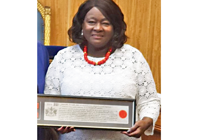 Ex-deputy mayor Jennette’s city freedom award Jennette Arnold
