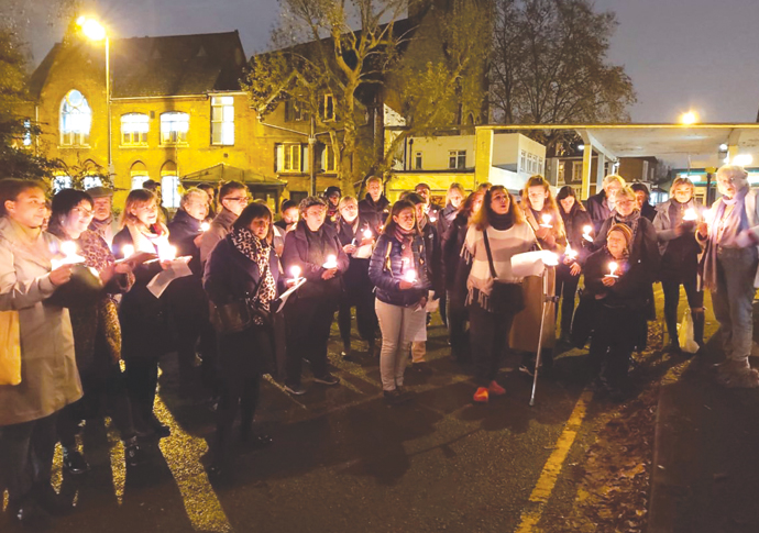 Prison vigil