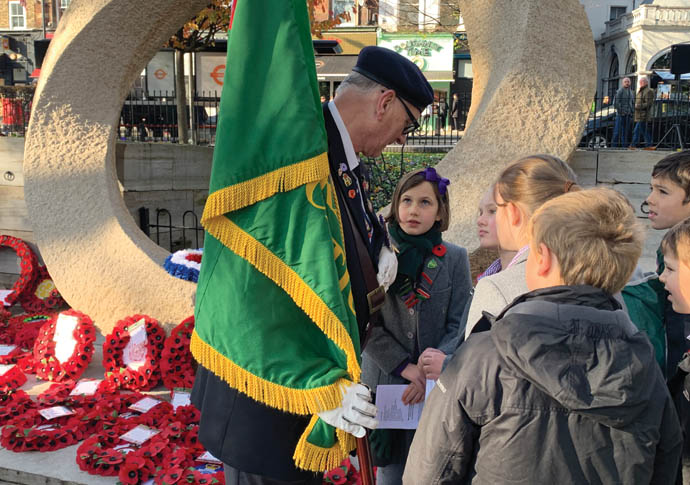 Islington pays tribute to the fallen Remembrance day