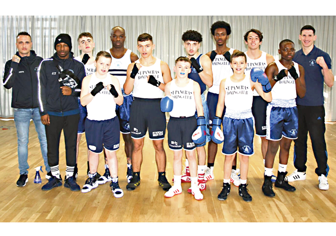 Boxers get ringing endorsement as club hits road again St Pancras ABC team
