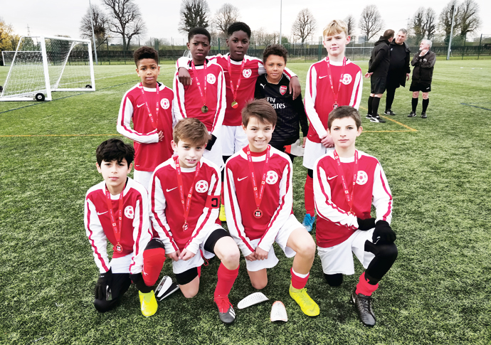 Reds beat neighbours in cup thriller islington District-Football team