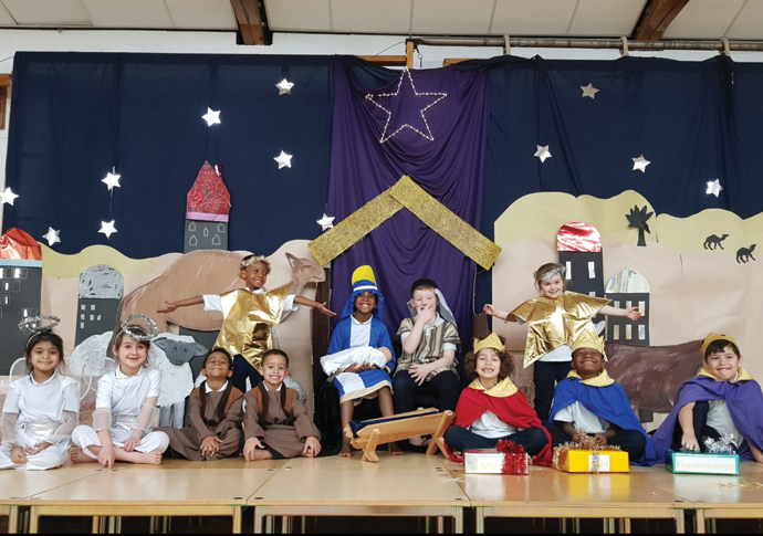 Class acts: It’s show time for pupils st andrew's nativity