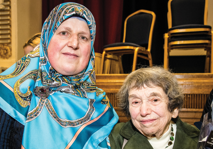 Hana Kleiner and Mevlida Lazibi