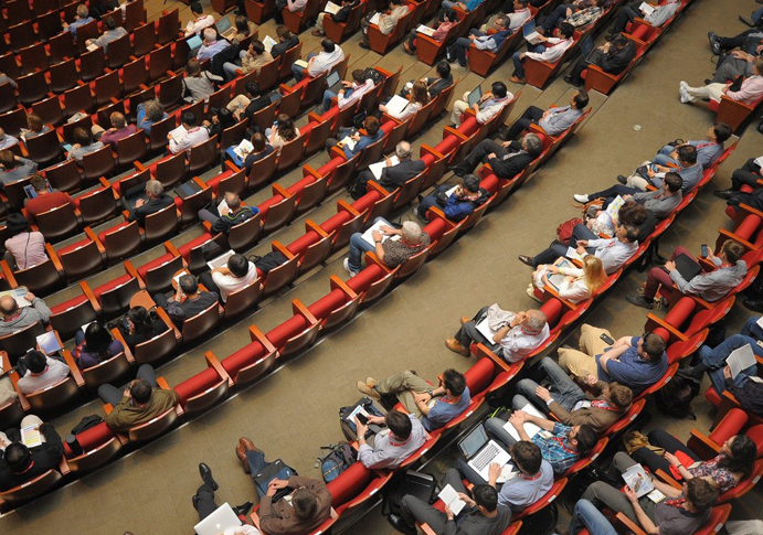 CONFERENCE CROWD