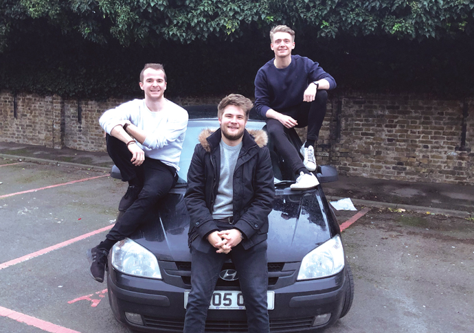 Rallying to the cause: team heads for Siberia Freddie Orr Kit Garnett and Jake Dark